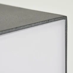 Applique murale d'extérieur Swanek LED Anthracite, 1 lumière, Détecteur de mouvement