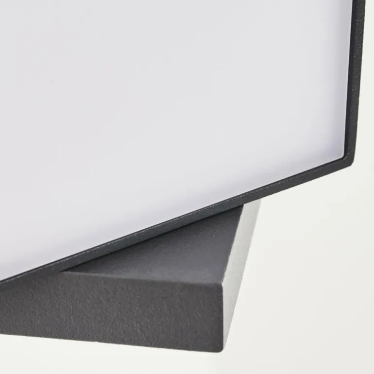 Applique murale d'extérieur Swanek LED Anthracite, 1 lumière, Détecteur de mouvement
