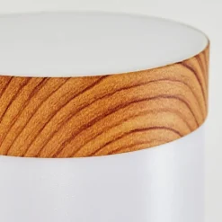 Applique murale d'extérieur Tenvik LED Brun, Couleur bois, 2 lumières, Détecteur de mouvement