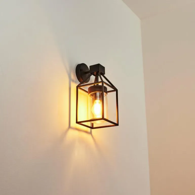 Applique murale d'extérieur Fiskenes Noir, 1 lumière