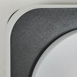 Applique murale d'extérieur Haga LED Noir, 1 lumière, Détecteur de mouvement