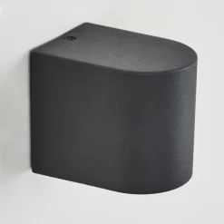 Applique murale d'extérieur Skaabu Noir, Blanc, 1 lumière
