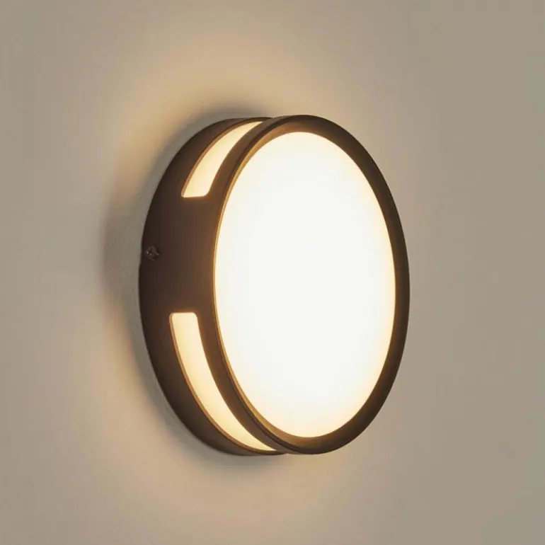 Applique murale d'extérieur Chiavari LED Anthracite, 1 lumière