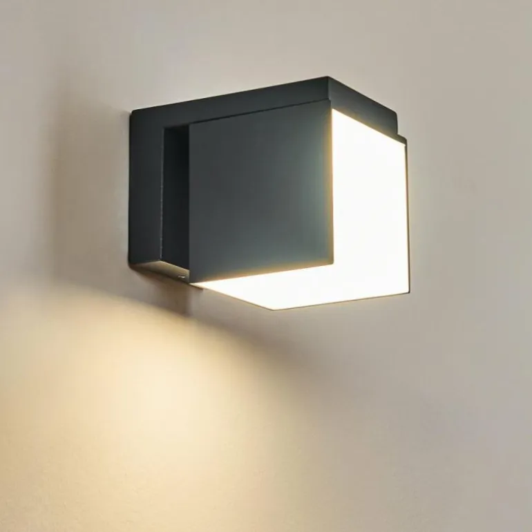 Applique murale d'extérieur Swanek LED Anthracite, 1 lumière