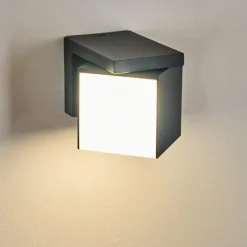 Applique murale d'extérieur Swanek LED Anthracite, 1 lumière