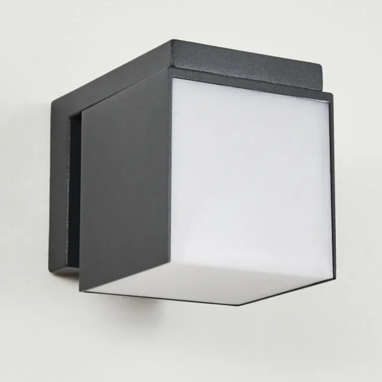 Applique murale d'extérieur Swanek LED Anthracite, 1 lumière