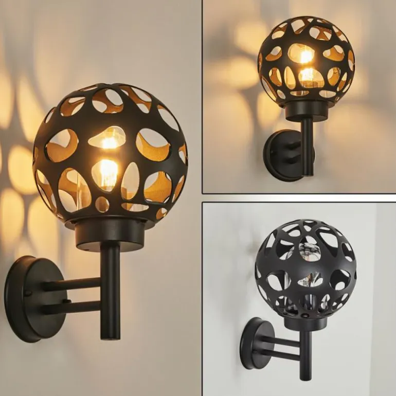 Applique murale d'extérieur Saaseg Anthracite, 1 lumière