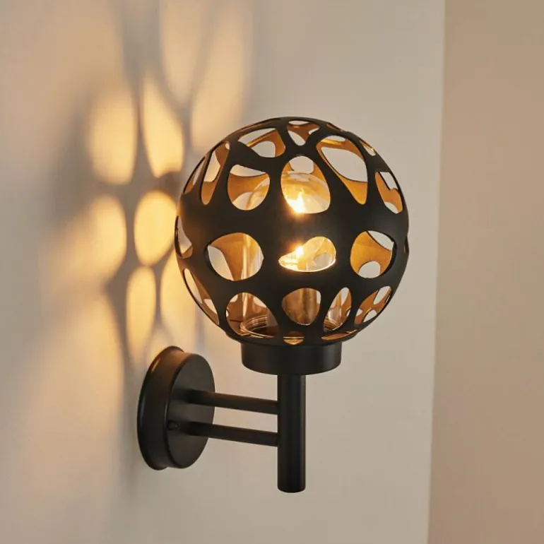 Applique murale d'extérieur Saaseg Anthracite, 1 lumière