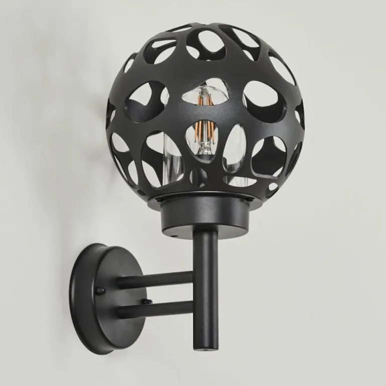 Applique murale d'extérieur Saaseg Anthracite, 1 lumière