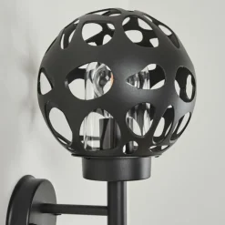 Applique murale d'extérieur Saaseg Anthracite, 1 lumière