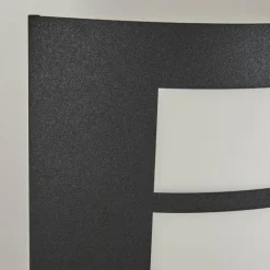 Applique murale d'extérieur Matilau Noir, Blanc, 1 lumière, Détecteur de mouvement