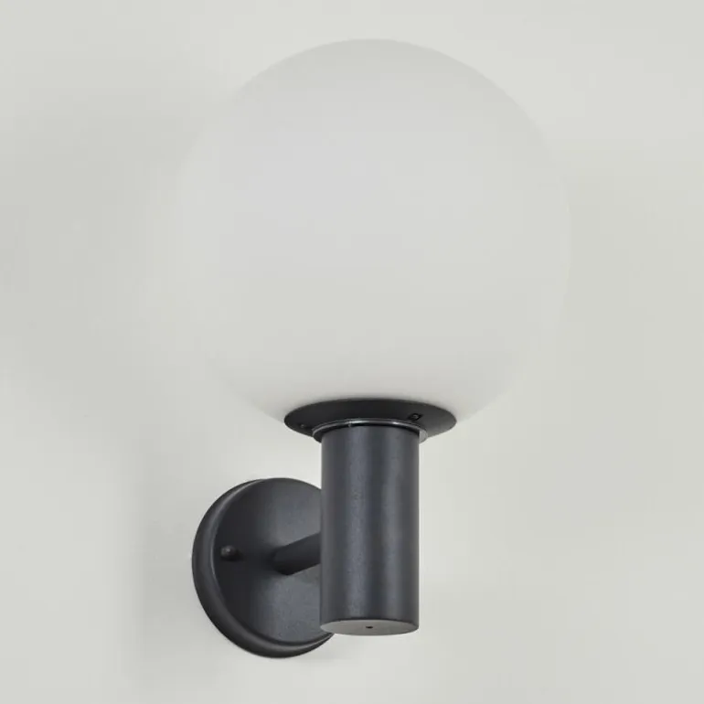 Applique murale d'extérieur Bubodefo Anthracite, 1 lumière