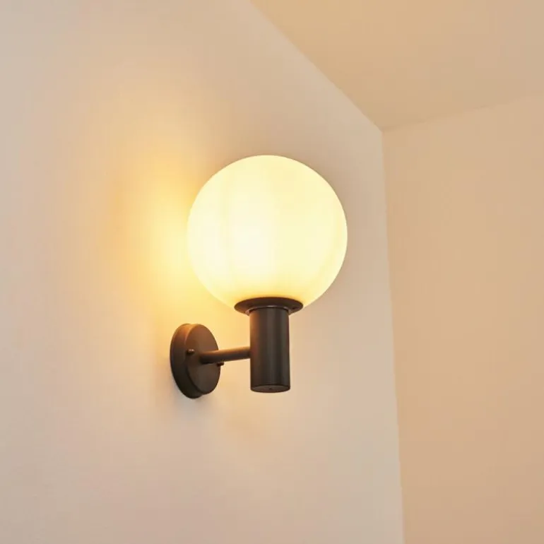 Applique murale d'extérieur Bubodefo Anthracite, 1 lumière
