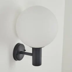 Applique murale d'extérieur Bubodefo Anthracite, 1 lumière