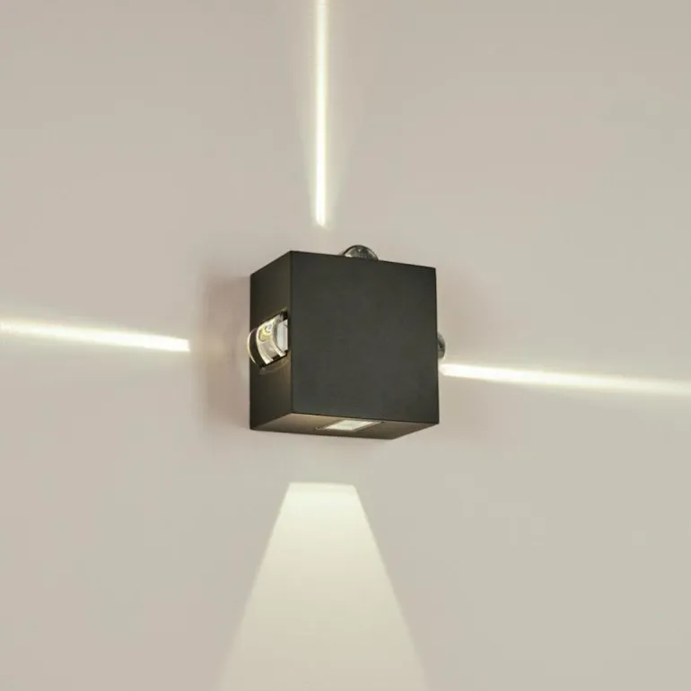 Applique murale d'extérieur Bedou LED Anthracite, 1 lumière