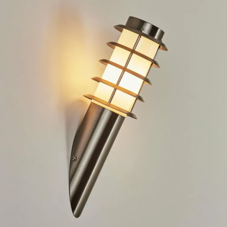 Applique murale d'extérieur Tunes Nickel mat, 1 lumière