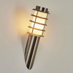 Applique murale d'extérieur Tunes Nickel mat, 1 lumière