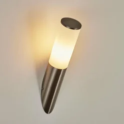 Applique murale d'extérieur Caserta Nickel mat, 1 lumière