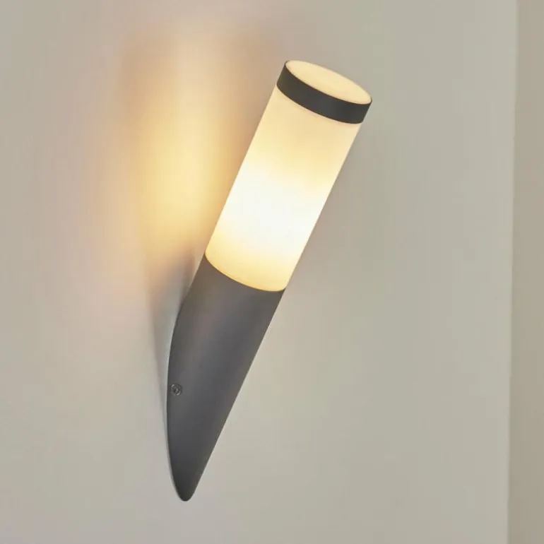 Applique murale d'extérieur Sessa Anthracite, 1 lumière