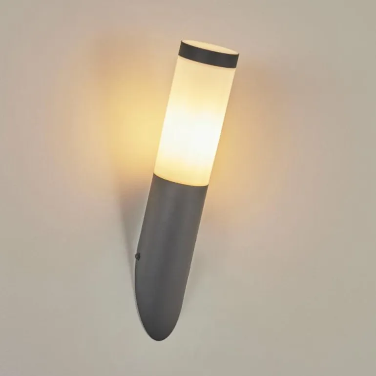 Applique murale d'extérieur Sessa Anthracite, 1 lumière