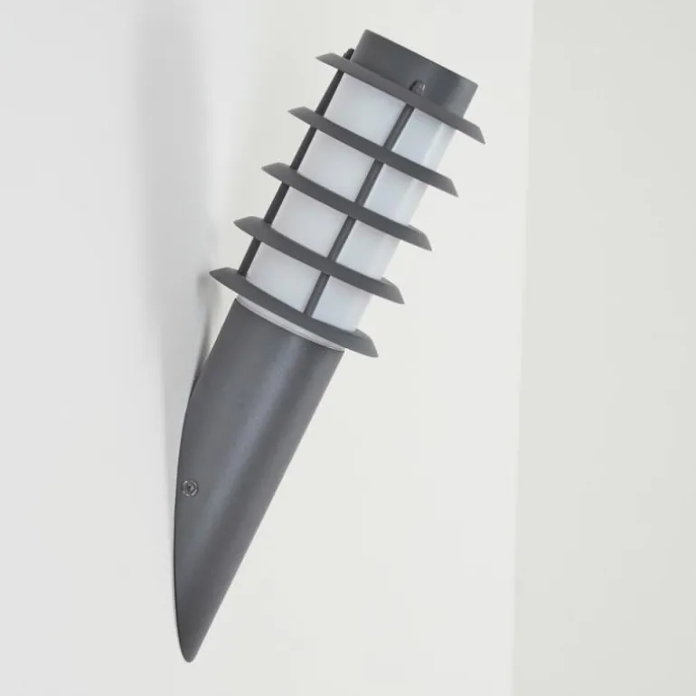 Applique murale d'extérieur Tunes Anthracite, 1 lumière