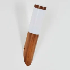 Applique murale d'extérieur Gaborone Couleur bois, 1 lumière