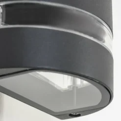 Applique murale d'extérieur Inglewood Anthracite, 2 lumières