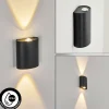 Applique murale d'extérieur Oiba LED Gris, 1 lumière