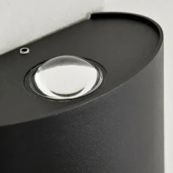Applique murale d'extérieur Oiba LED Gris, 1 lumière