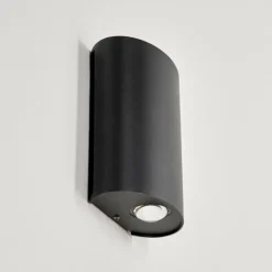 Applique murale d'extérieur Oiba LED Gris, 1 lumière