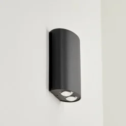 Applique murale d'extérieur Oiba LED Gris, 1 lumière
