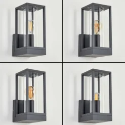 Applique murale d'extérieur Oiba Anthracite, 1 lumière