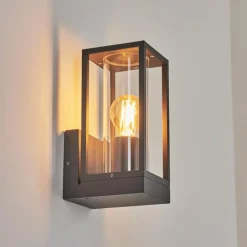 Applique murale d'extérieur Oiba Anthracite, 1 lumière
