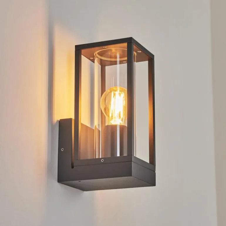 Applique murale d'extérieur Oiba Anthracite, 1 lumière