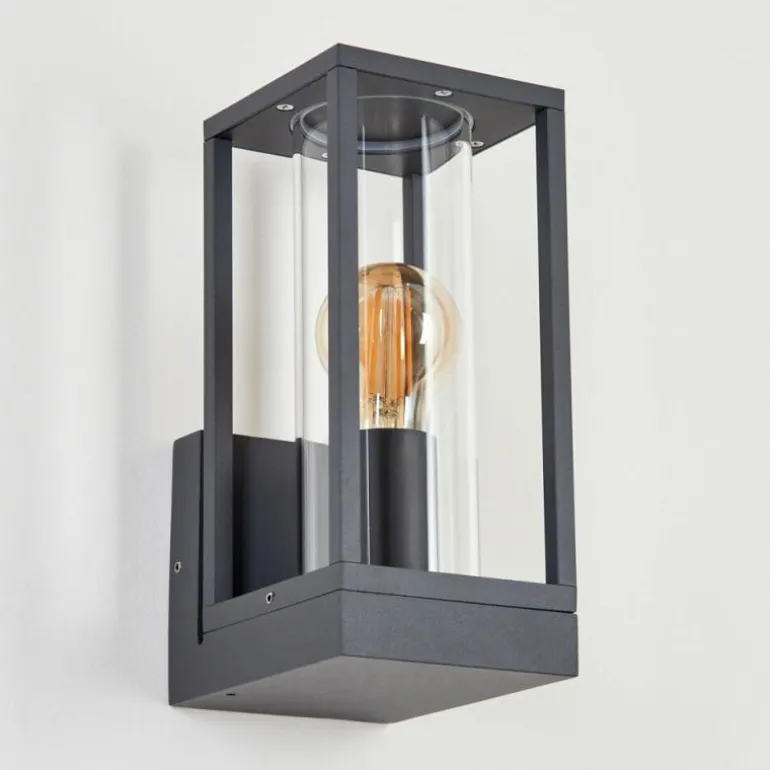 Applique murale d'extérieur Oiba Anthracite, 1 lumière