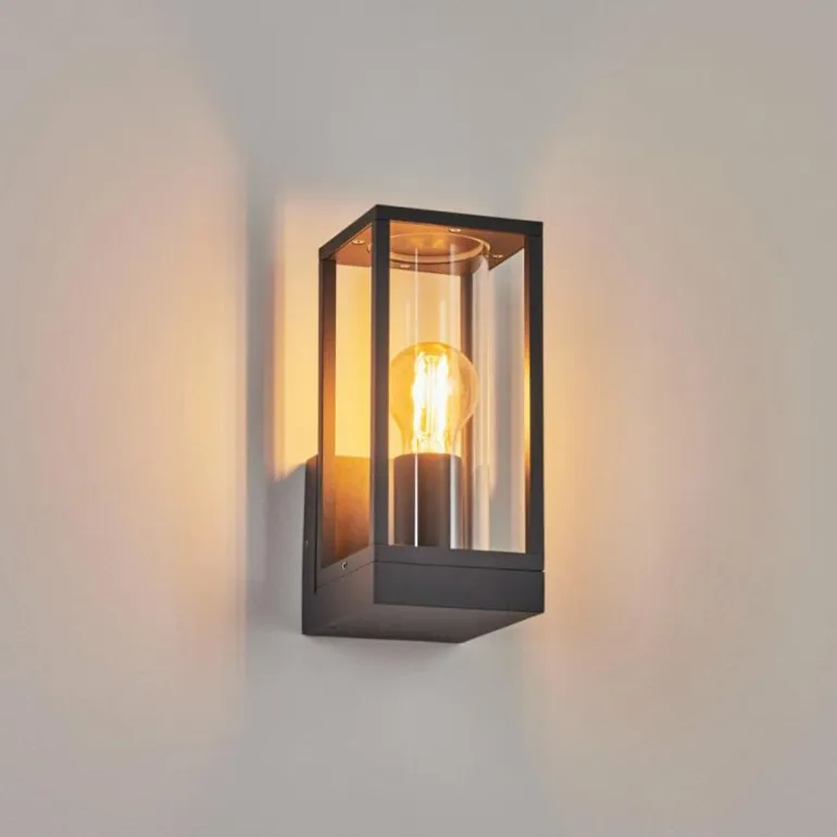 Applique murale d'extérieur Oiba Anthracite, 1 lumière