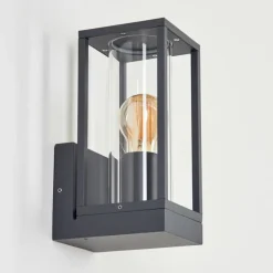 Applique murale d'extérieur Oiba Anthracite, 1 lumière