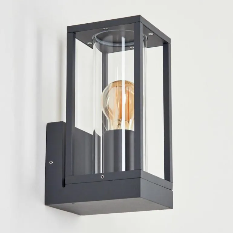 Applique murale d'extérieur Oiba Anthracite, 1 lumière