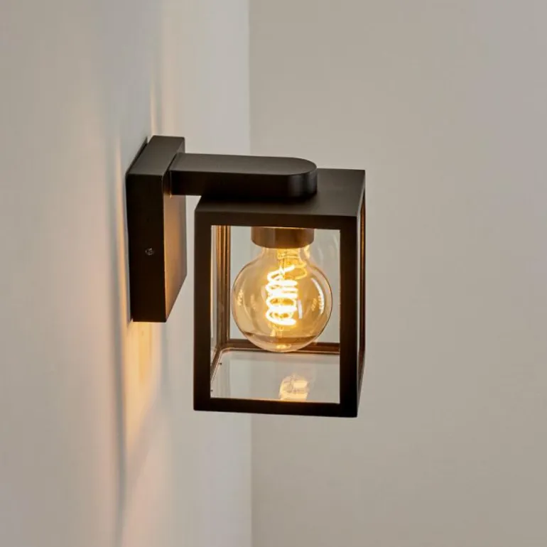 Applique murale d'extérieur Terioja Noir, 1 lumière