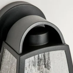 Applique murale d'extérieur Trosa Noir, 1 lumière