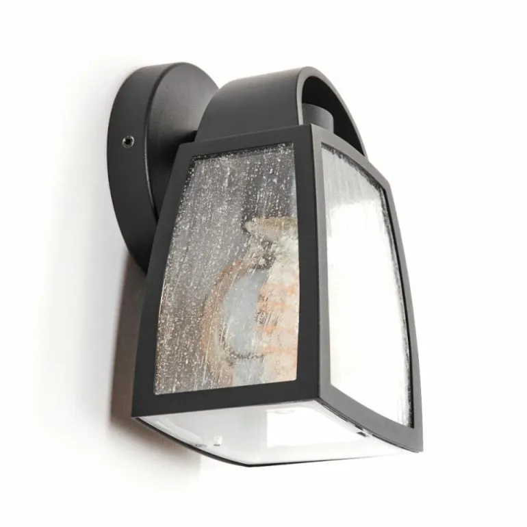 Applique murale d'extérieur Trosa Noir, 1 lumière