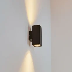 Applique murale d'extérieur Kastari Anthracite, 2 lumières
