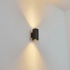 Applique murale d'extérieur Kastari Anthracite, 2 lumières