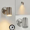 Applique murale d'extérieur Corneda Acier inoxydable, 1 lumière