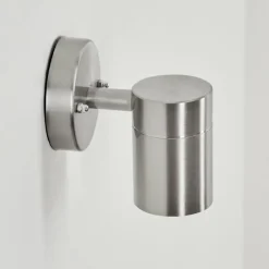 Applique murale d'extérieur Corneda Acier inoxydable, 1 lumière