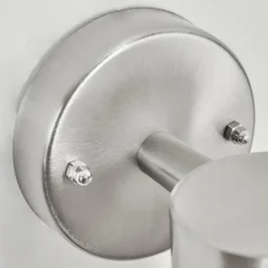 Applique murale d'extérieur Corneda Acier inoxydable, 1 lumière