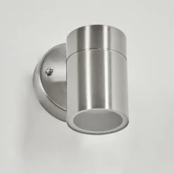 Applique murale d'extérieur Corneda Acier inoxydable, 1 lumière