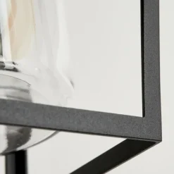 Applique murale d'extérieur Heinonen Noir, 1 lumière