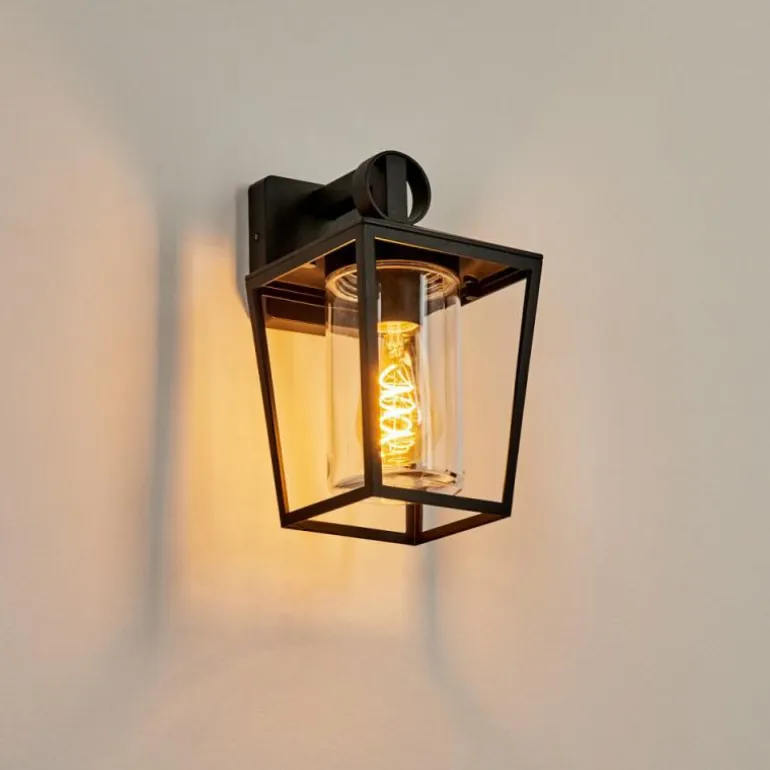 Applique murale d'extérieur Heinonen Noir, 1 lumière