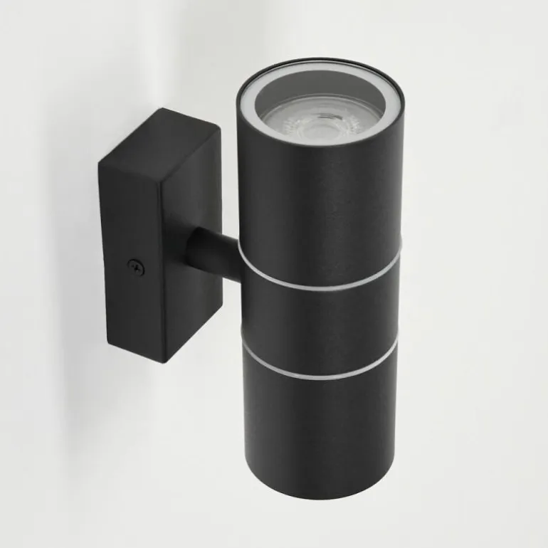 Applique murale d'extérieur Simola Anthracite, 2 lumières